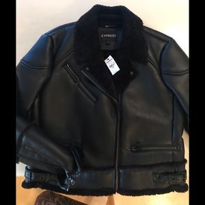Express bomber jacket NWT